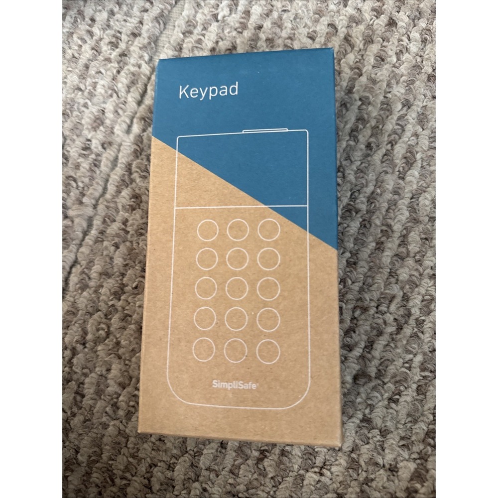 SimpliSafe SSKP3-W Keypad White Wireless Touch-to-Wake Home Security GEN 3 NEW